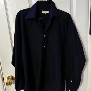 Emporio Armani Black button up shirt
